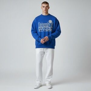 Vintage JanSport University of Kentucky Alumni Sweatshirt Blue‎ XL Made in USA